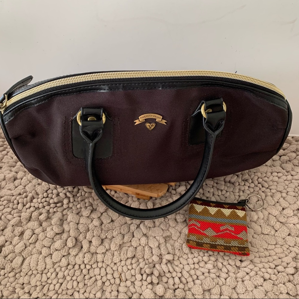 Victoria secret brown small purse or cosmetic bag